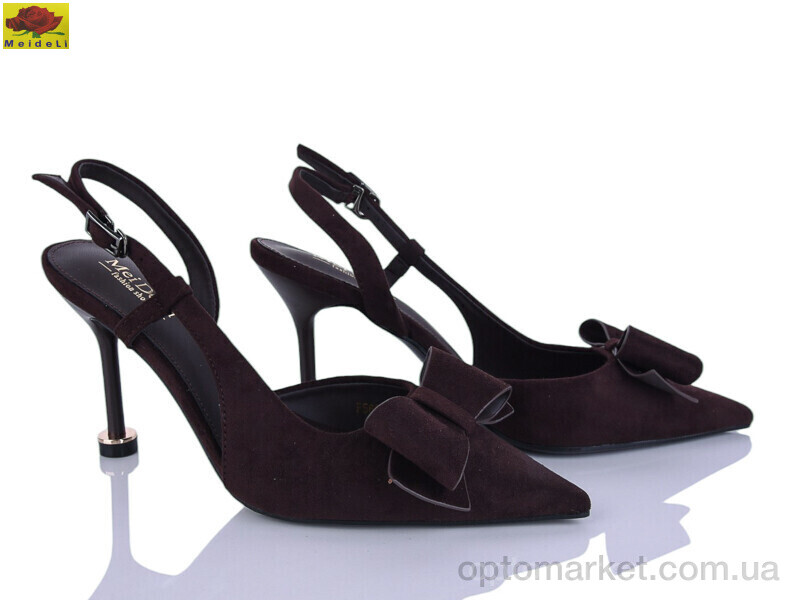 Купить Туфлі жіночі F566-33 Mei De Li коричневий, фото 1