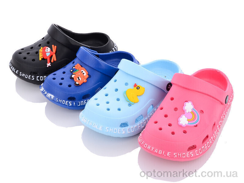 Купить Крокси дитячі F57 mix Deshman мікс, фото 1