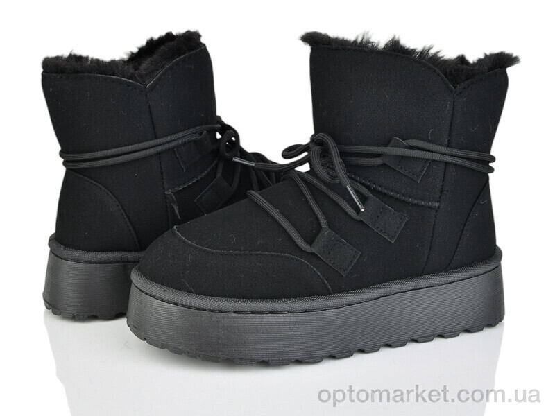 Купить Уги жіночі F571-1 Xifa чорний, фото 1