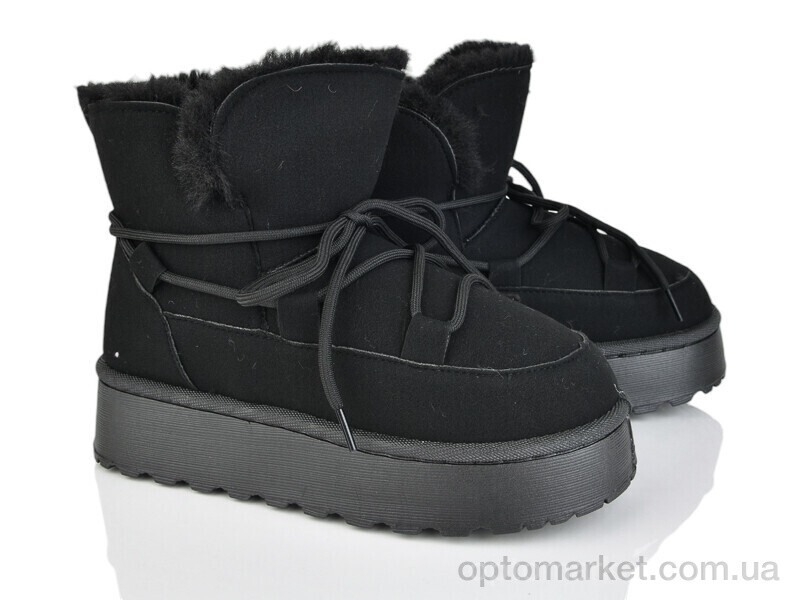 Купить Уги жіночі F572-1 Xifa чорний, фото 1