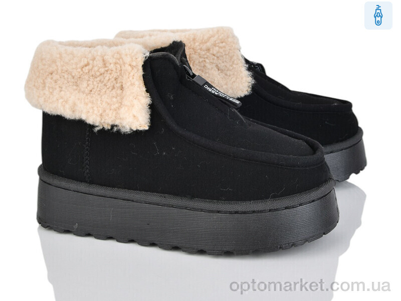 Купить Уги жіночі F579-1 Xifa чорний, фото 1