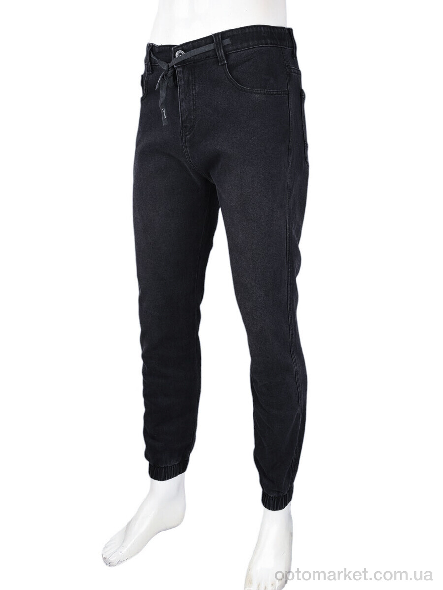 Купить Джинси чоловічі F5910 фліс Baronjns чорний, фото 1