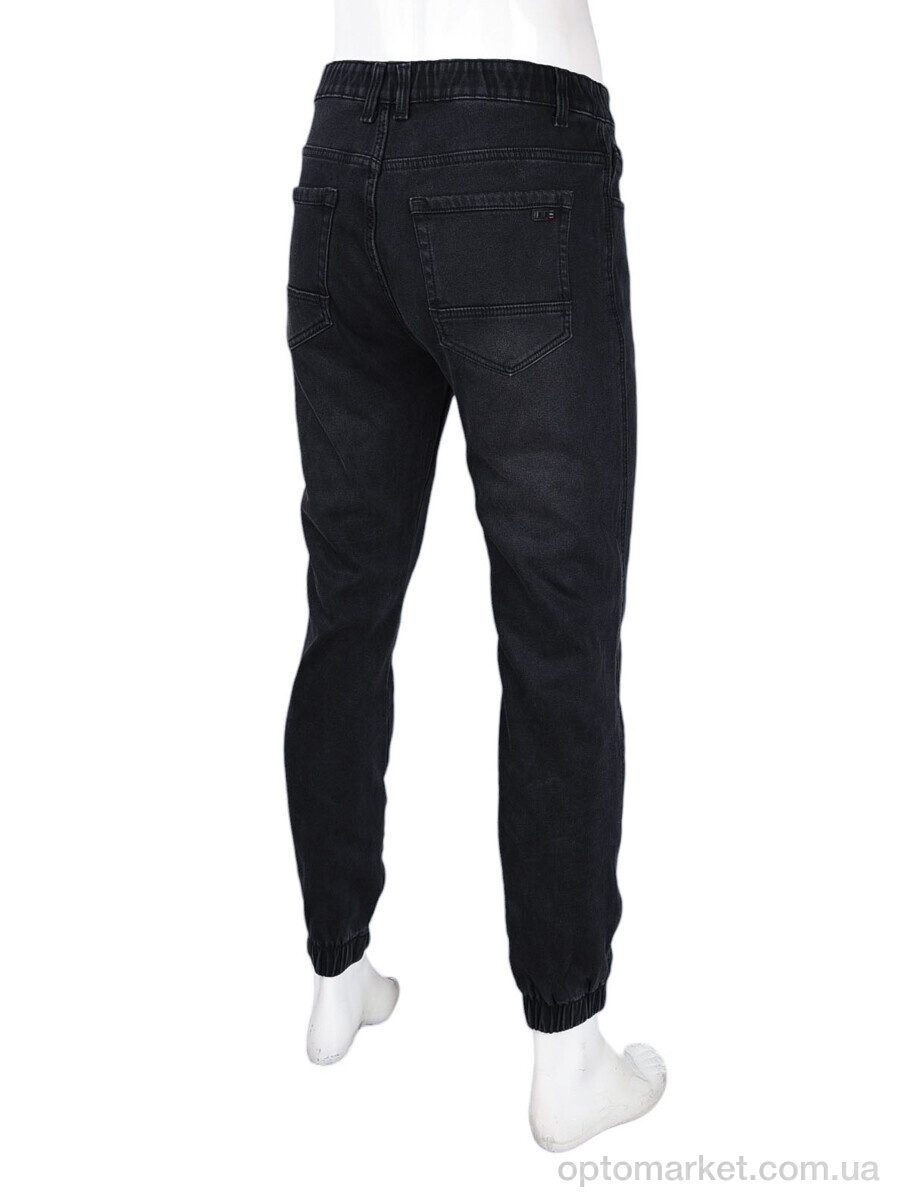 Купить Джинси чоловічі F5910 фліс Baronjns чорний, фото 2