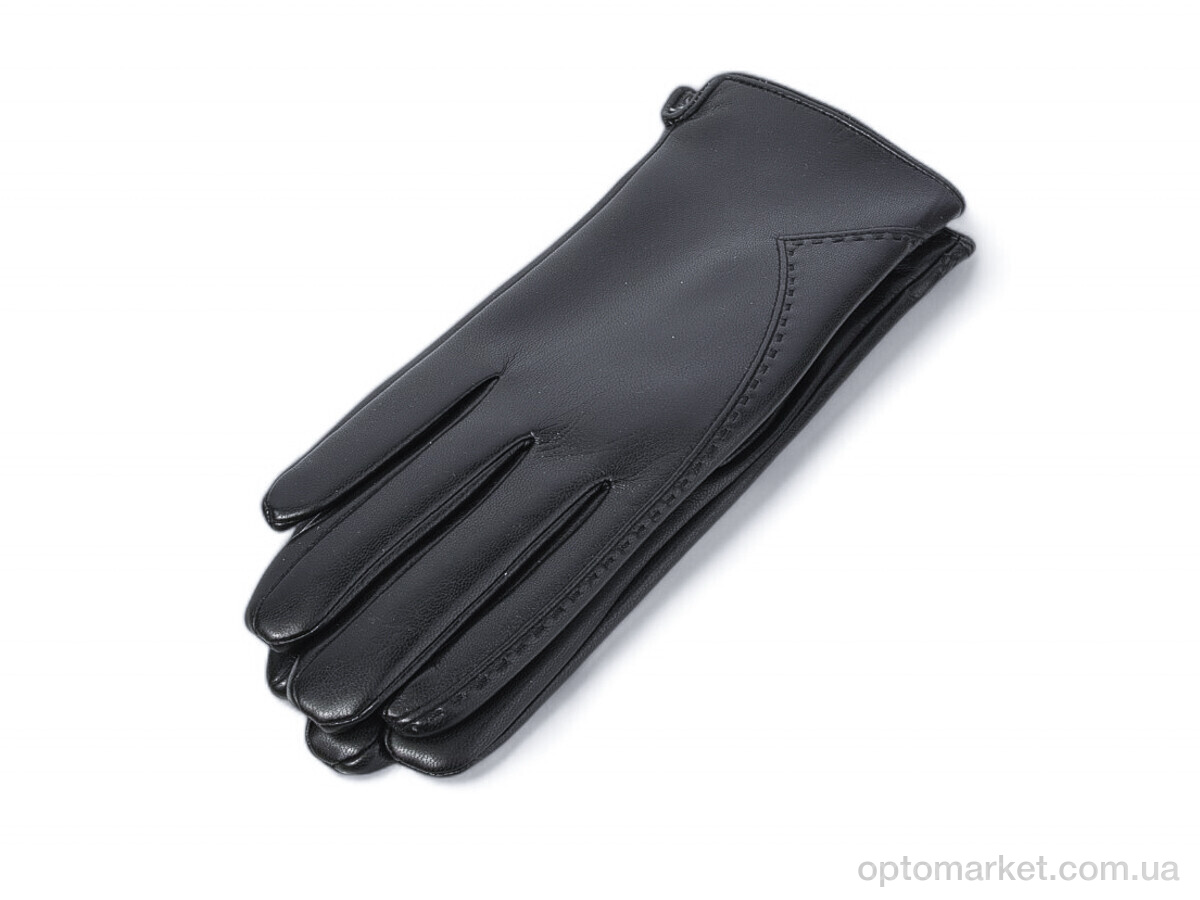 Купить Рукавички жіночі F6 black махра Rubi чорний, фото 1