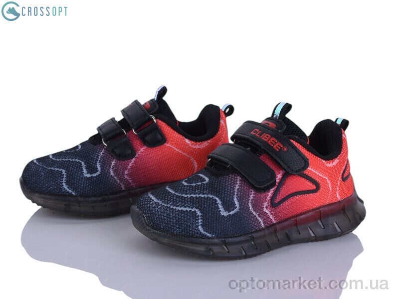 Купить Кросівки дитячі F6 black-red Clibee чорний, фото 1