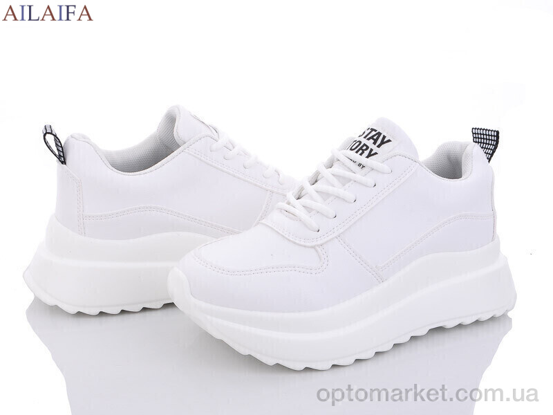 Купить Кросівки жіночі F60-2 піна Ailaifa білий, фото 1