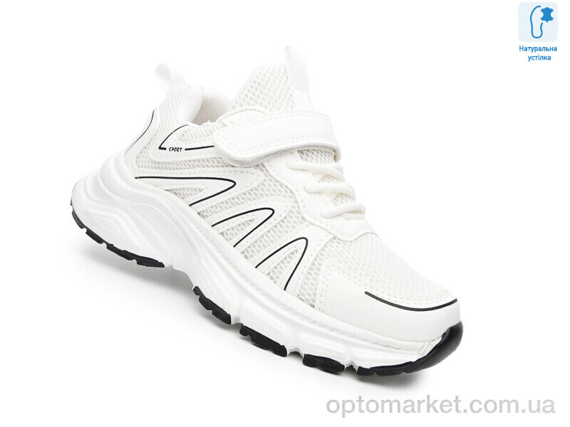 Купить Кросівки дитячі F65065E Флип білий, фото 1