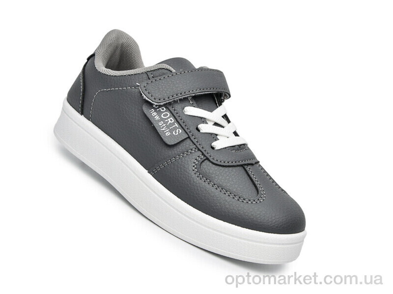 Купить Кросівки дитячі F65093D Флип сірий, фото 1