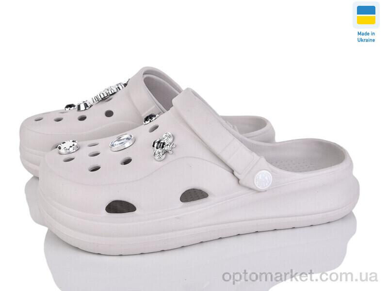 Купить Крокси жіночі F652 сірий Fogo сірий, фото 1