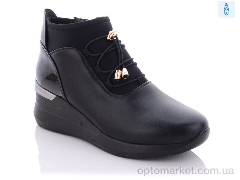 Купить Черевики жіночі F683-3 Aifeilin-Karco чорний, фото 1