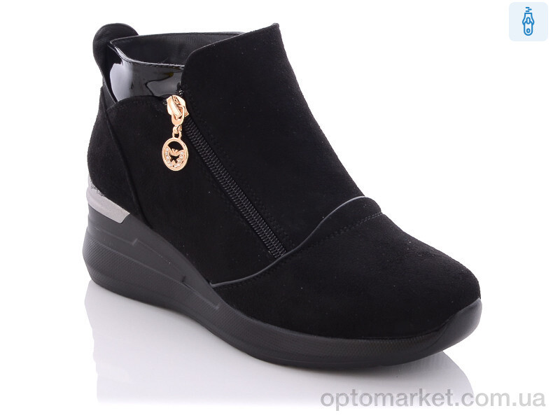 Купить Черевики жіночі F684-4 Aifeilin-Karco чорний, фото 1