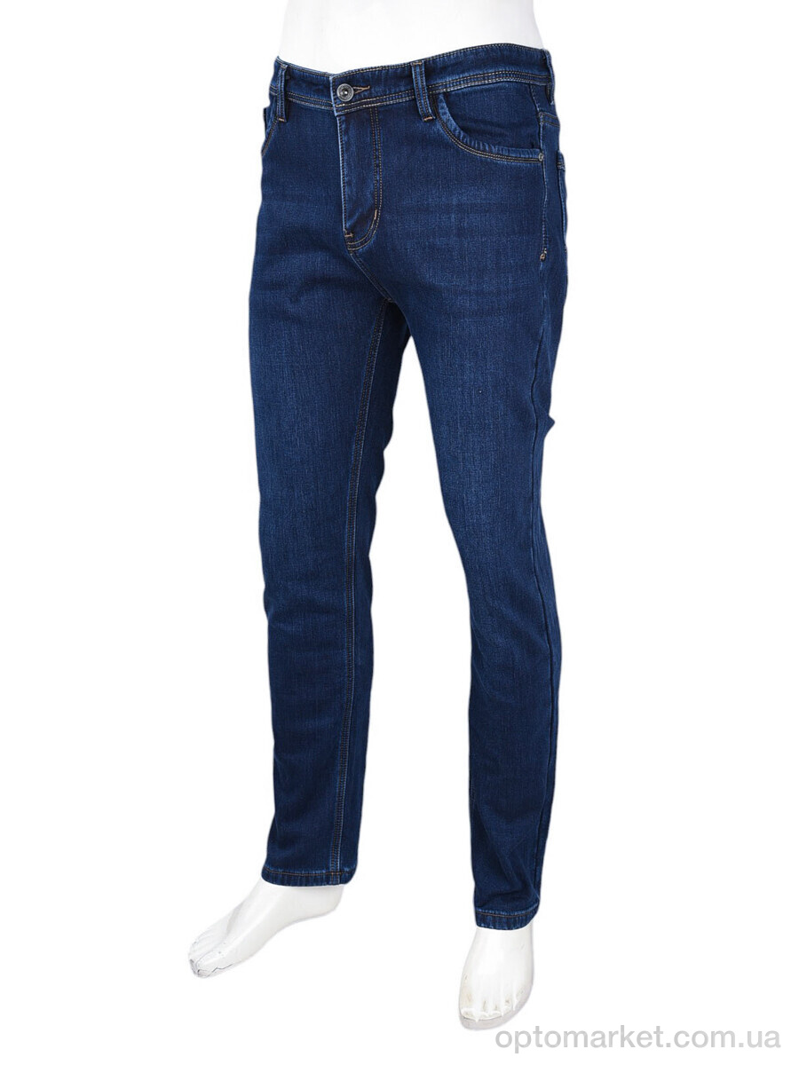 Купить Джинси чоловічі F702 фліс Baronjns синій, фото 1