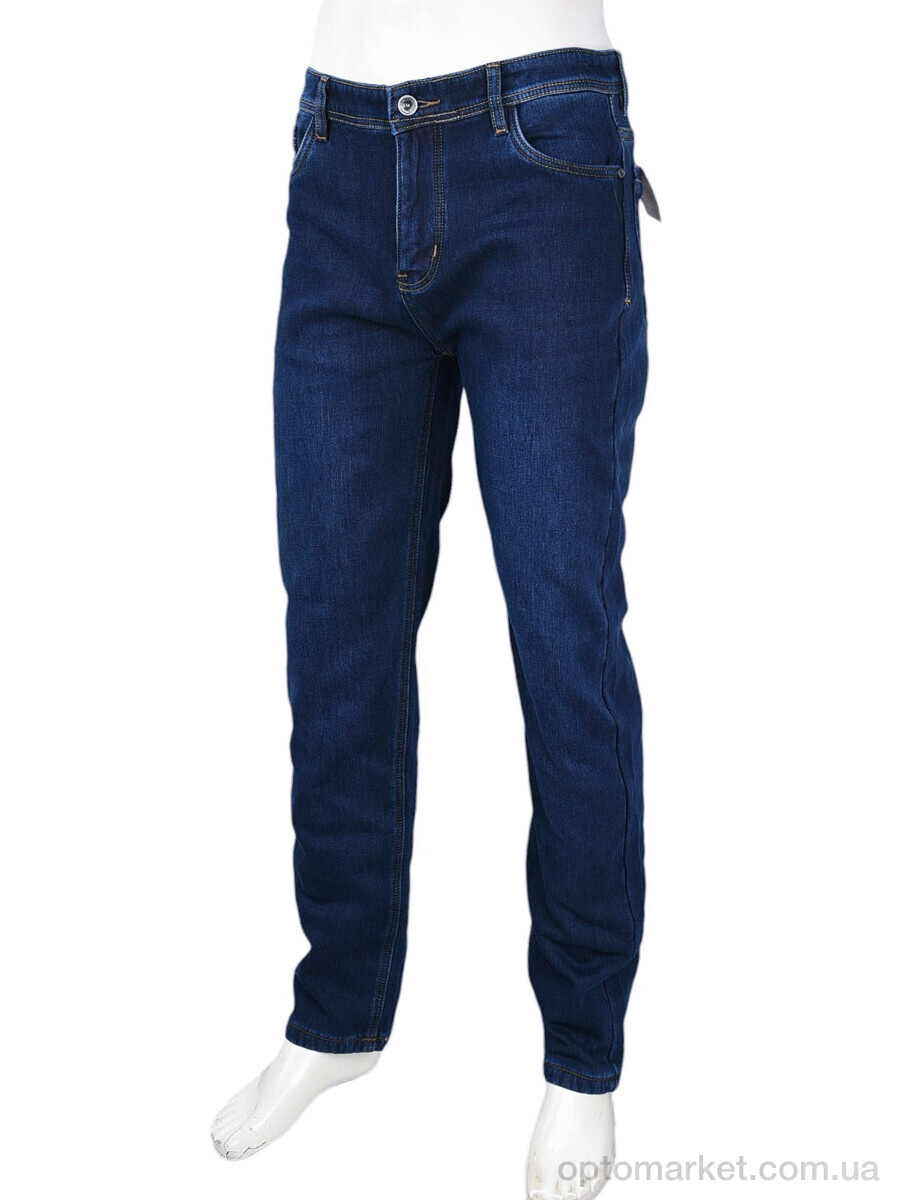 Купить Джинси чоловічі F705 фліс Baronjns синій, фото 1