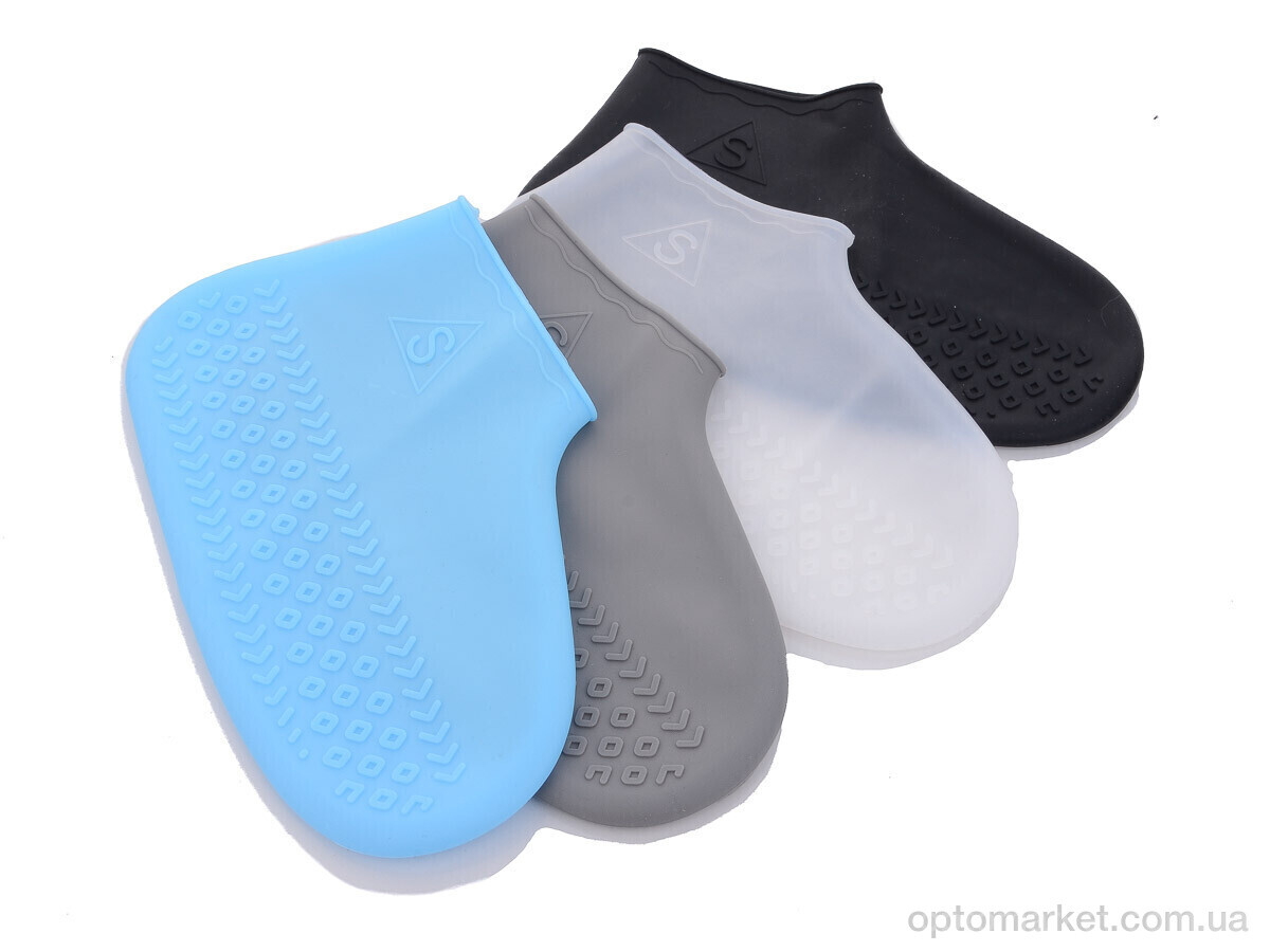 Купить Чохли для взуття F7619L бахіли силіконові від дощу та бруду mix 7garden, фото 2