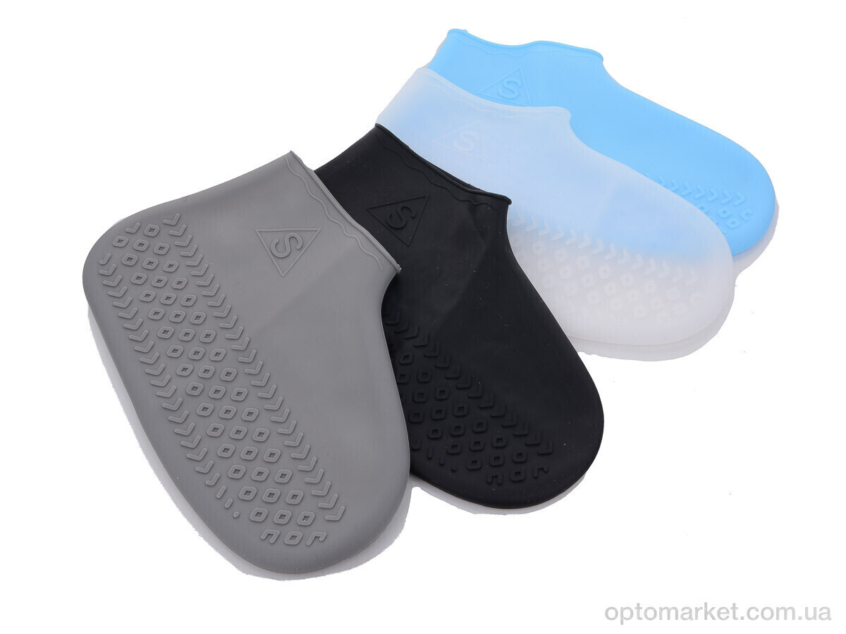 Купить Чохли для взуття F7619M бахіли силіконові від дощу та бруду mix 7garden, фото 2