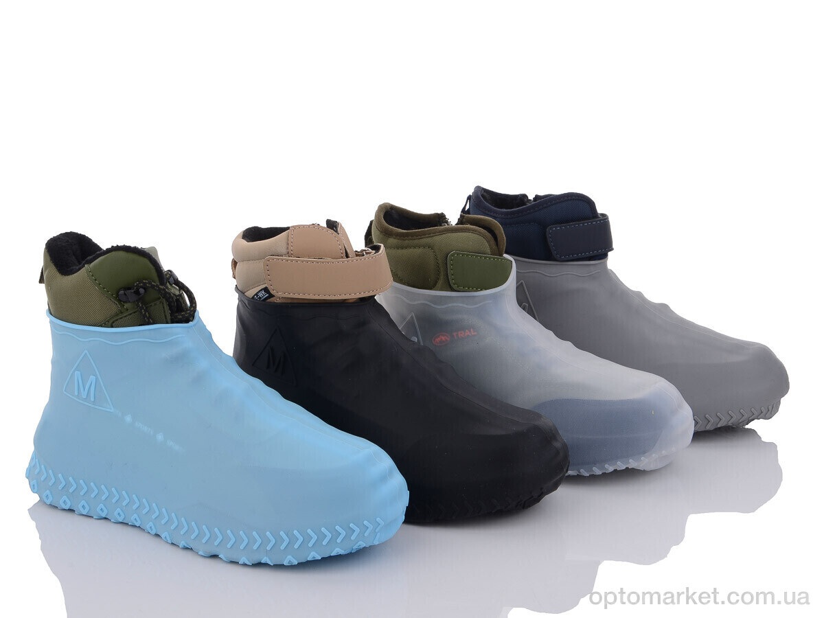 Купить Чохли для взуття F7619S бахіли силіконові від дощу та бруду mix 7garden, фото 1