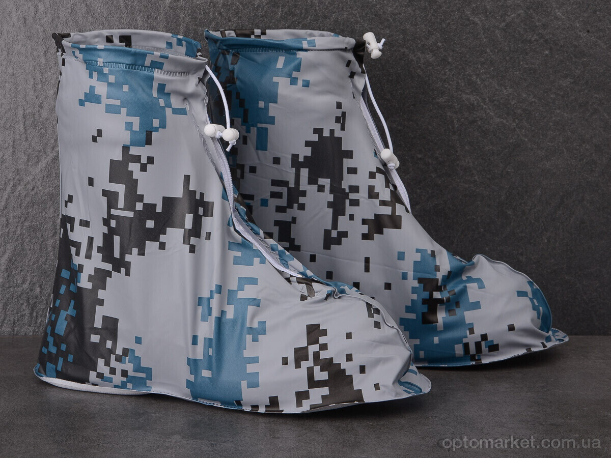 Купить Чохли для взуття F7856 3XL водонепроникні камуфляжні чохли на взуття 7garden, фото 3