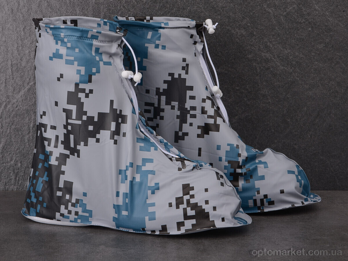 Купить Чохли для взуття F7856XL водонепроникні камуфляжні чохли на взуття 7garden, фото 3