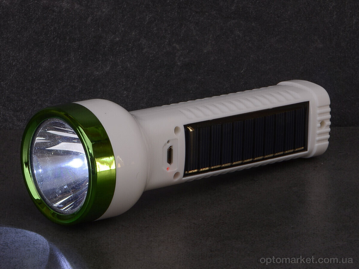 Купить Техніка та електроніка F7870 ліхтарик акумуляторний з сонячною зарядкою , 800mAh green 7garden, фото 4