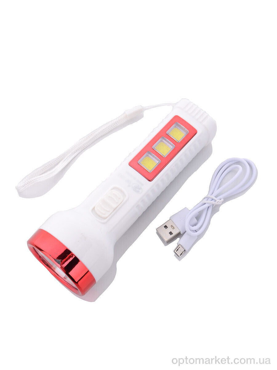 Купить Техніка та електроніка F7870 ліхтарик акумуляторний з сонячною зарядкою , 800mAh red 7garden, фото 1