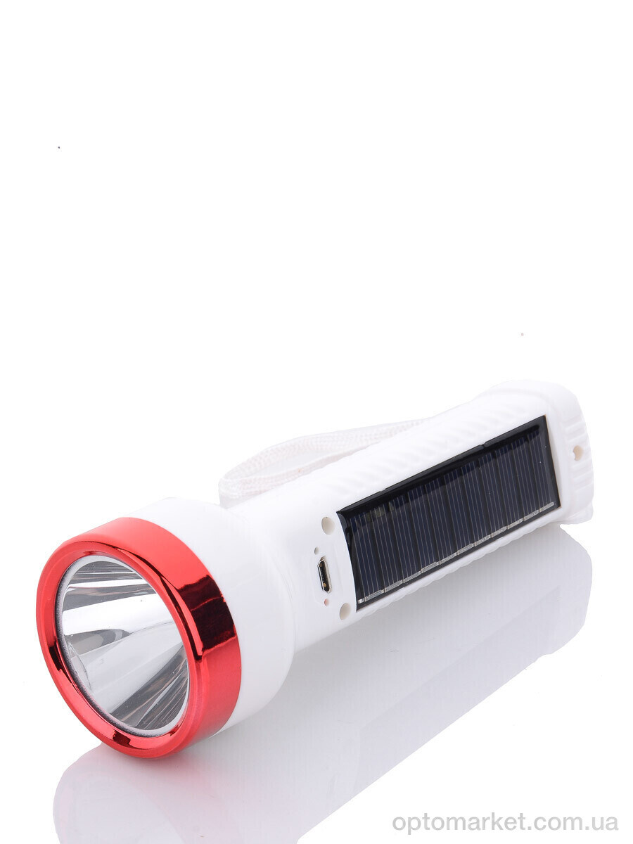 Купить Техніка та електроніка F7870 ліхтарик акумуляторний з сонячною зарядкою , 800mAh red 7garden, фото 2