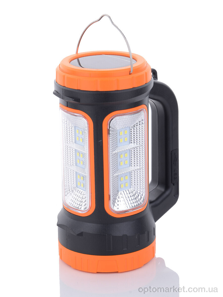 Купить Техніка та електроніка F7872 ліхтар світлодіодний акумуляторний, зарядка USB, сонячна батарея, 1500mAh, 17*8см 7garden, фото 2