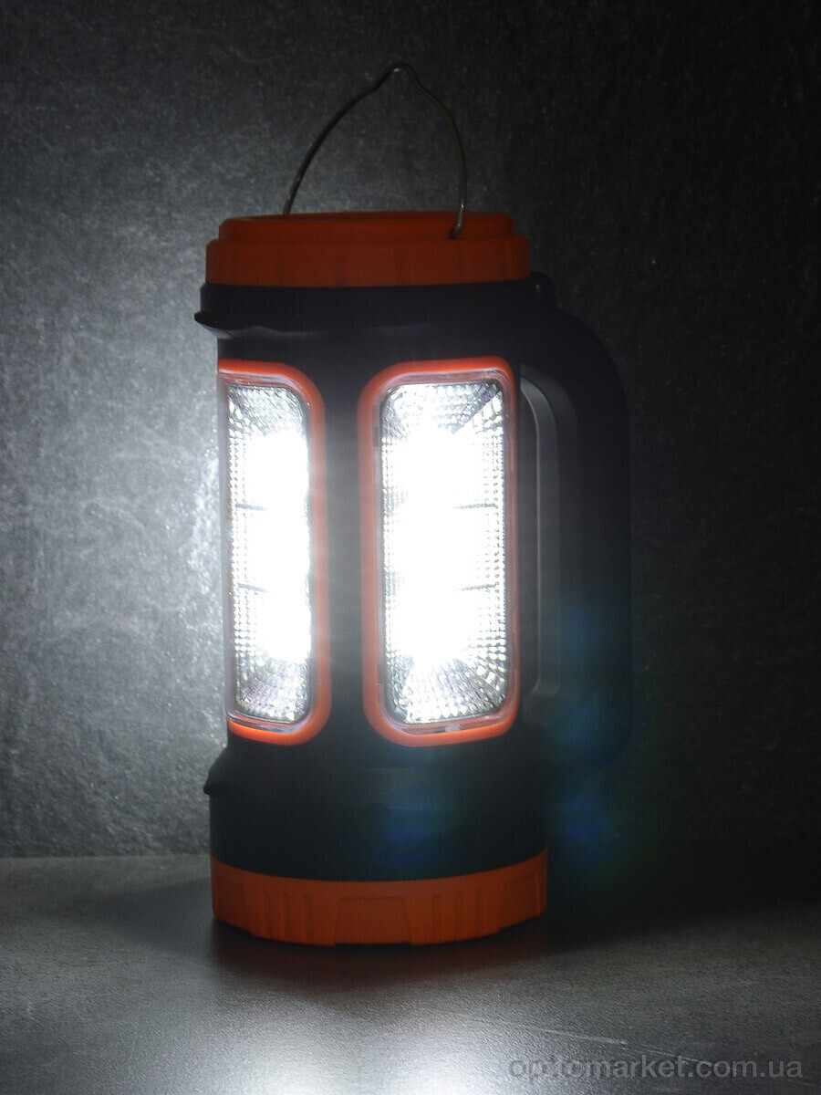 Купить Техніка та електроніка F7872 ліхтар світлодіодний акумуляторний, зарядка USB, сонячна батарея, 1500mAh, 17*8см 7garden, фото 4