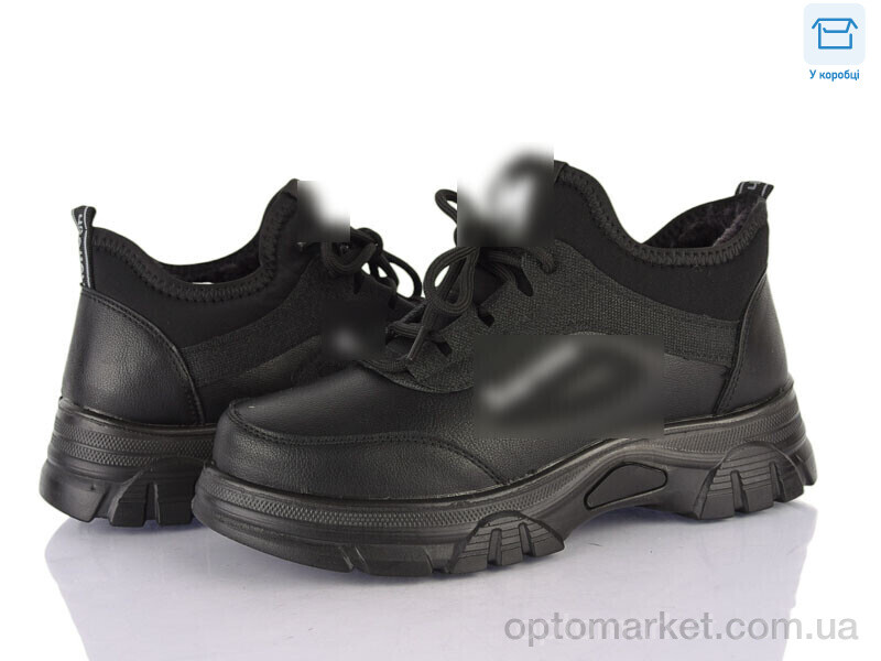 Купить Кросівки жіночі F809-2 YUEMINGZHU чорний, фото 1