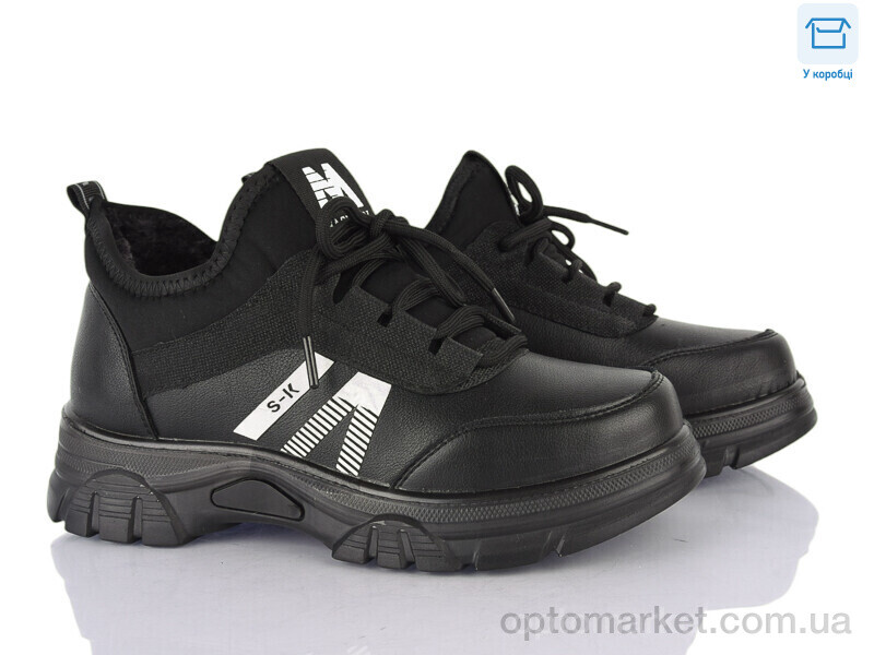 Купить Кросівки жіночі F809-3 YUEMINGZHU чорний, фото 1