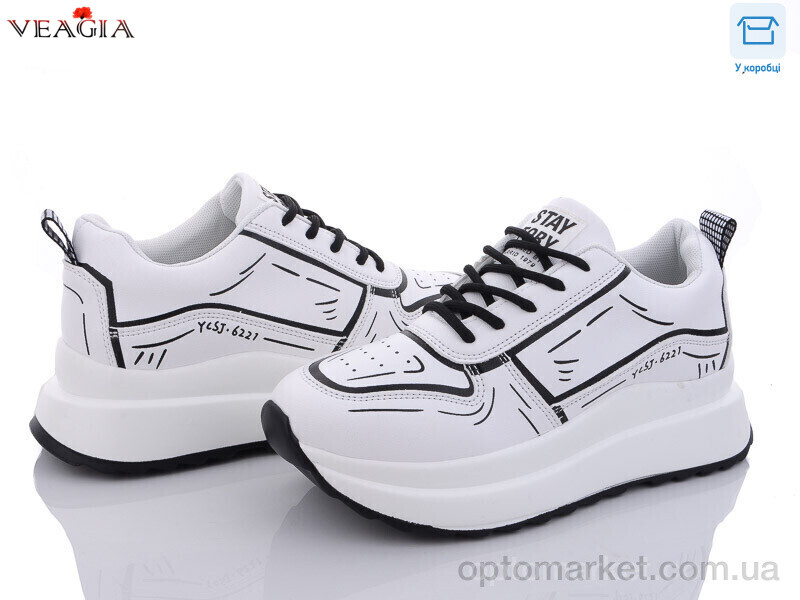 Купить Кросівки жіночі F838-2 Veagia білий, фото 1