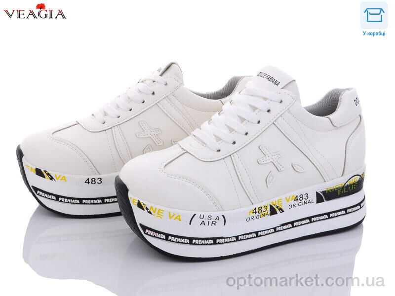 Купить Кросівки жіночі F850-2 Veagia бежевий, фото 1