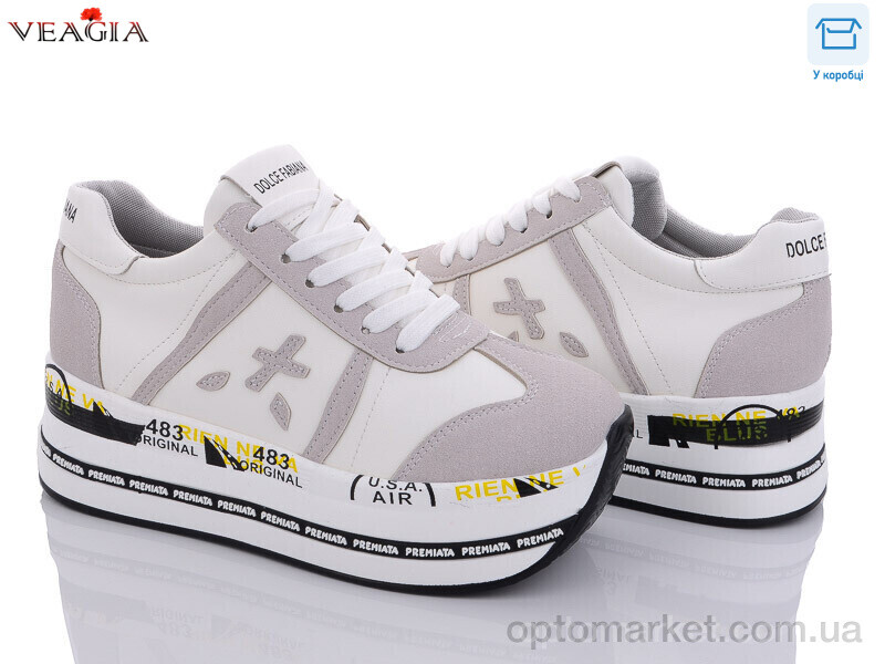 Купить Кросівки жіночі F850-3 Veagia бежевий, фото 1