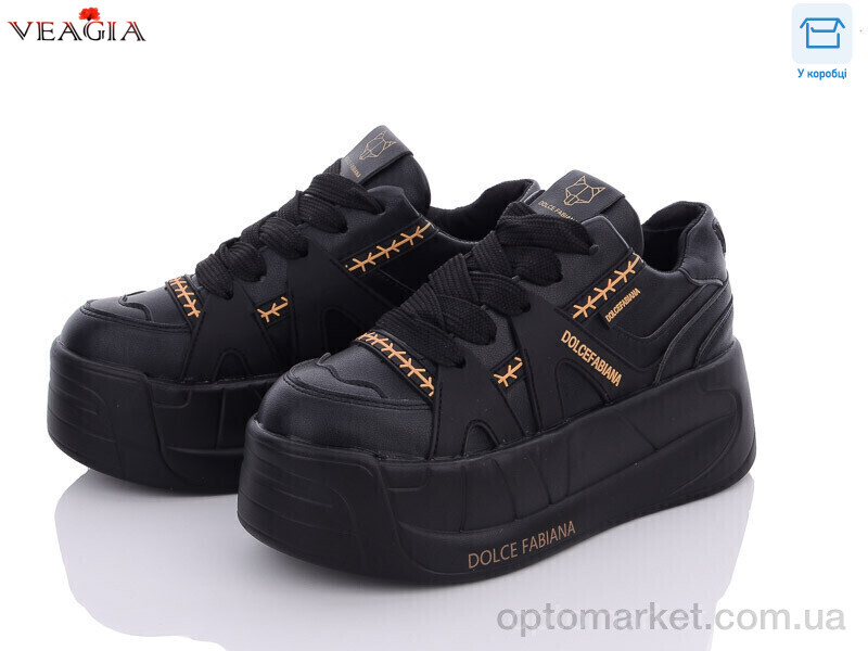 Купить Кросівки жіночі F851-5 Veagia-ADA чорний, фото 1