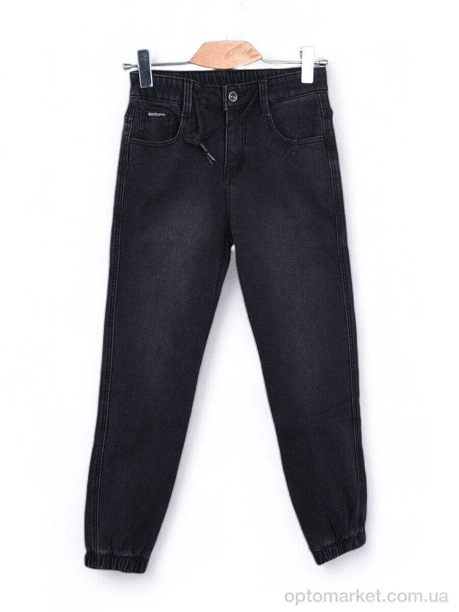 Купить Джинси дитячі F861 фліс Baronjns чорний, фото 1