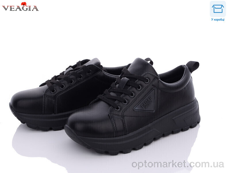 Купить Кросівки жіночі F866-1 Veagia-ADA чорний, фото 1