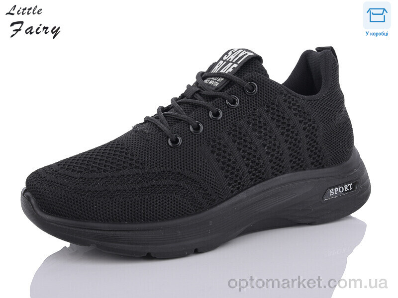 Купить Кросівки унісекс F873-1 піна L.Fairy чорний, фото 1