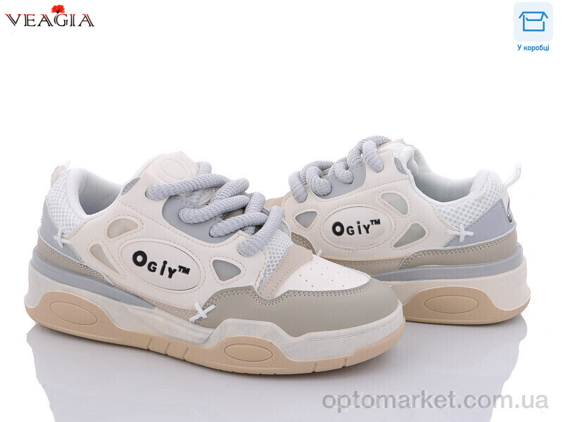 Купить Кросівки жіночі F879-4 Veagia бежевий, фото 1