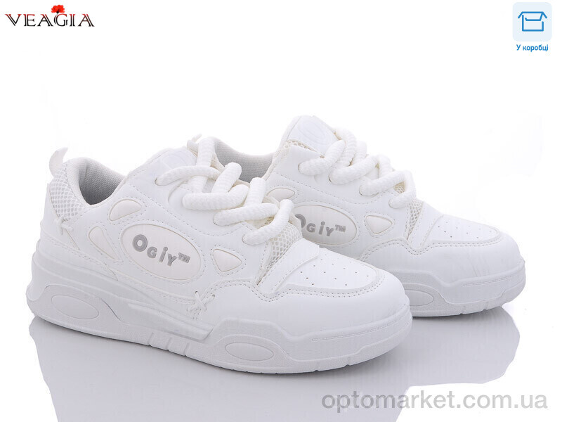 Купить Кросівки жіночі F879-5 Veagia білий, фото 1
