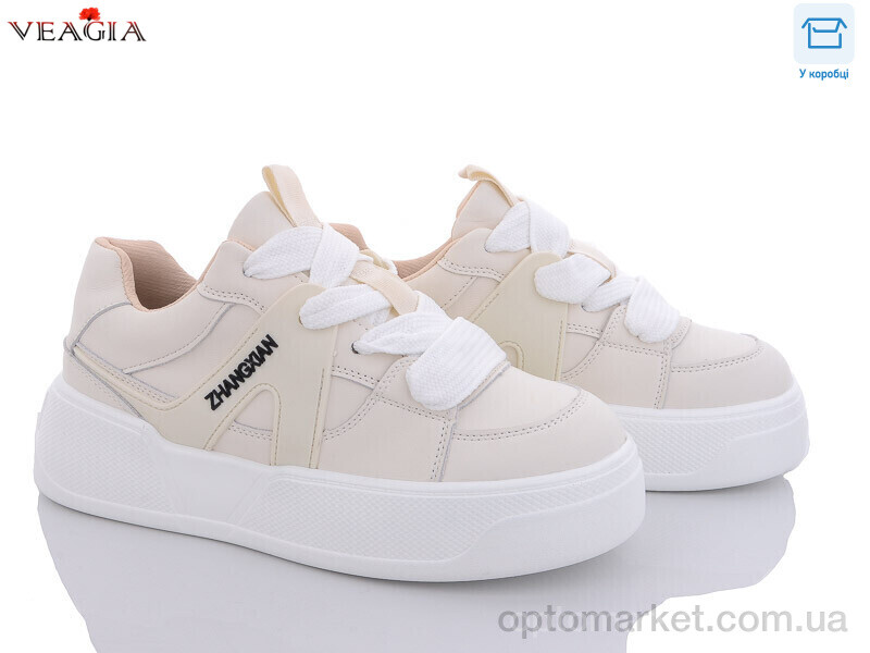 Купить Кросівки жіночі F895-2 Veagia бежевий, фото 1