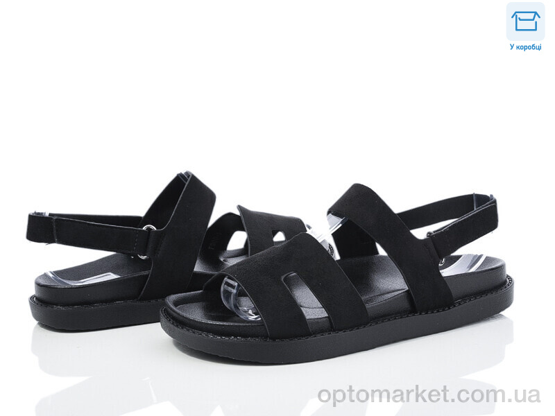 Купить Босоніжки жіночі F900-1 L&M чорний, фото 1