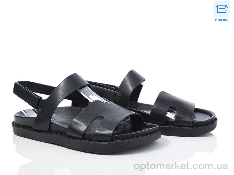 Купить Босоніжки жіночі F900-2 L&M чорний, фото 1