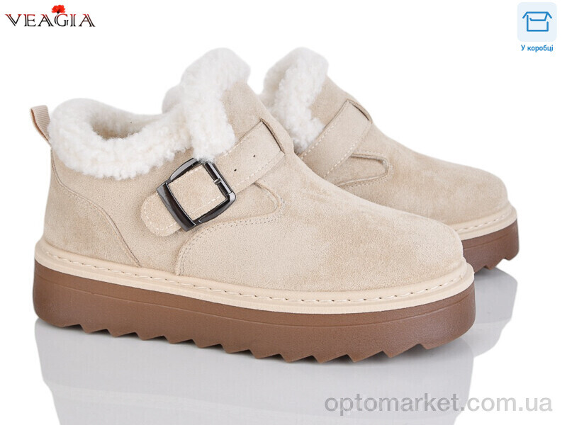Купить Уги жіночі F9005-13 Veagia бежевий, фото 1
