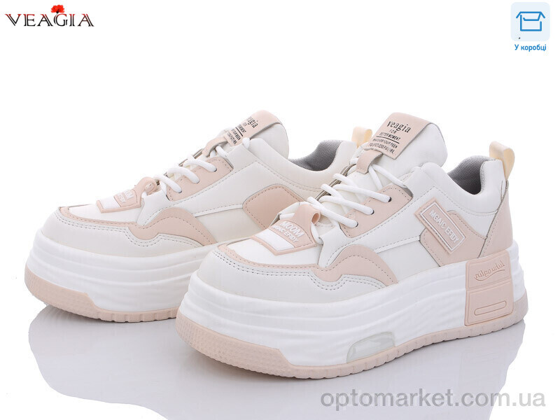 Купить Кросівки жіночі F901-3 Veagia білий, фото 1
