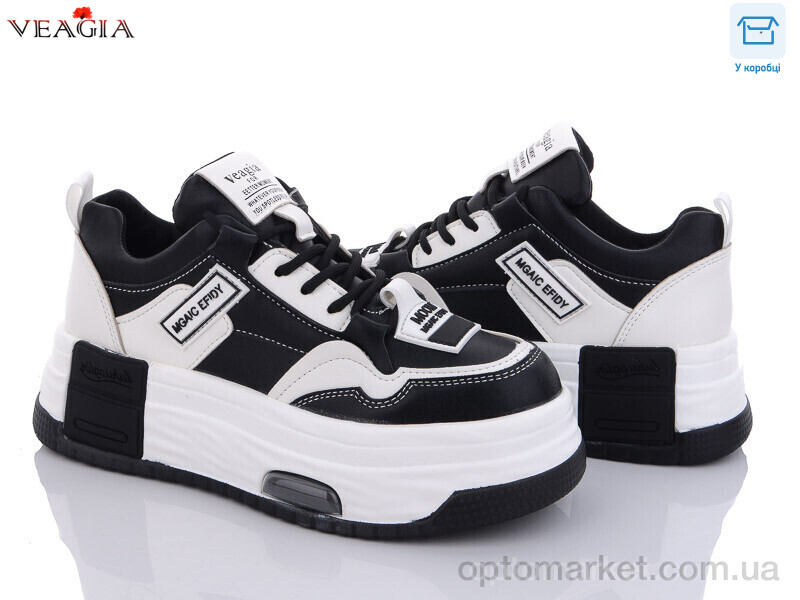 Купить Кросівки жіночі F901-5 Veagia чорний, фото 1