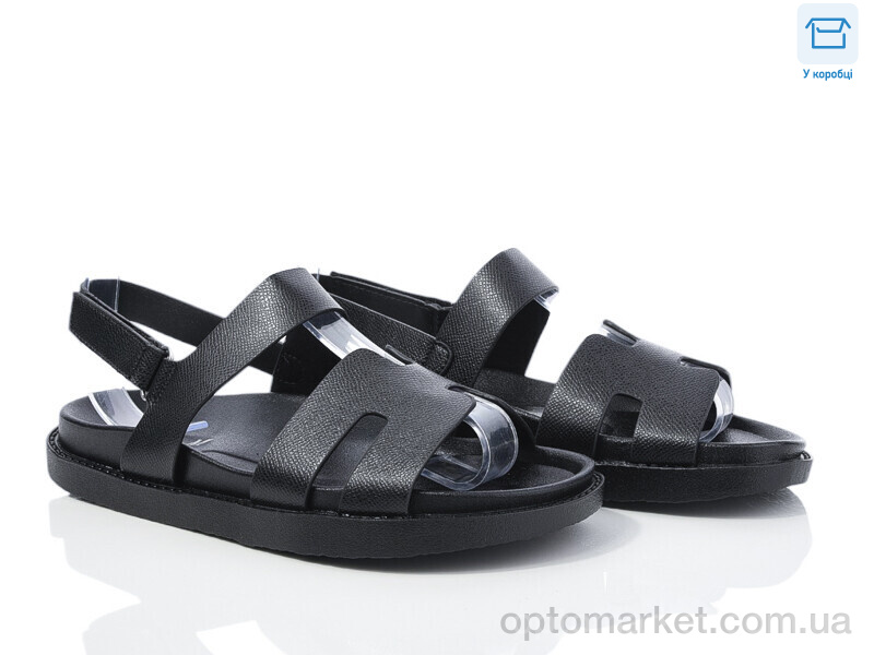 Купить Босоніжки жіночі F901-6 L&M чорний, фото 1