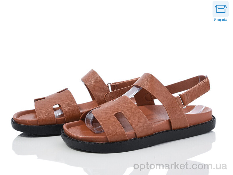 Купить Босоніжки жіночі F901-9 L&M коричневий, фото 1