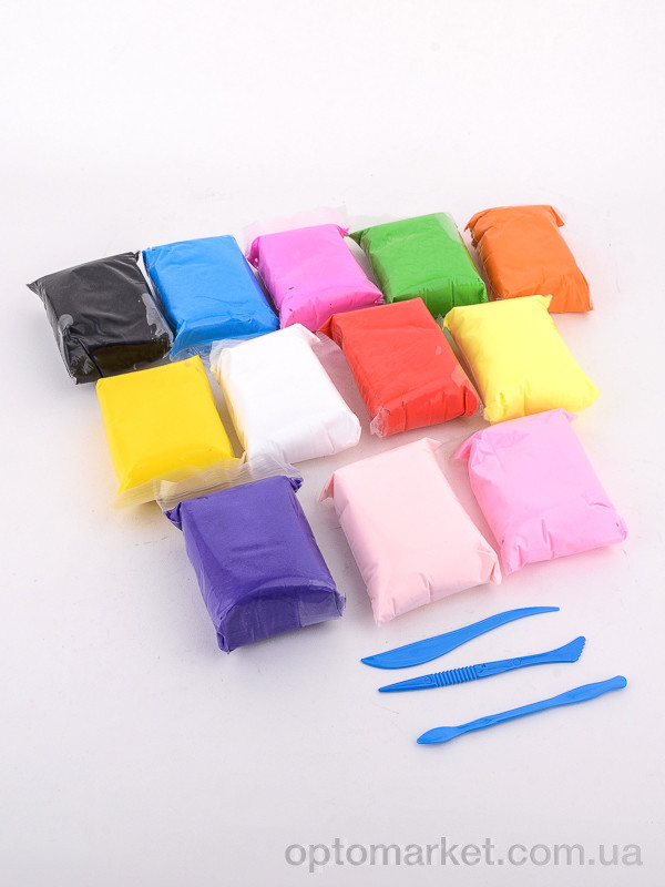 Купить Дитячі товари F90122 Пластилін 12 кольорів, 12шт.,37гр. LOOK&BUY, фото 1