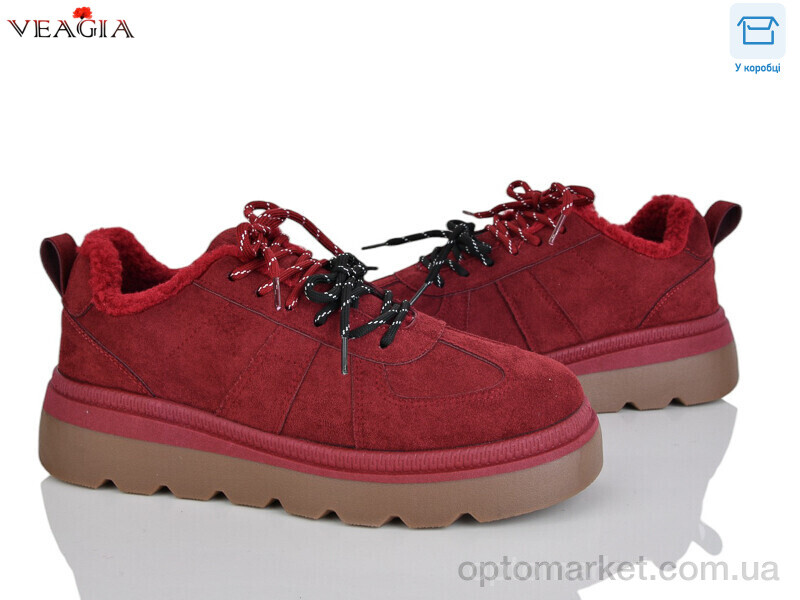 Купить Кросівки жіночі F9016-2 Veagia бордовий, фото 1