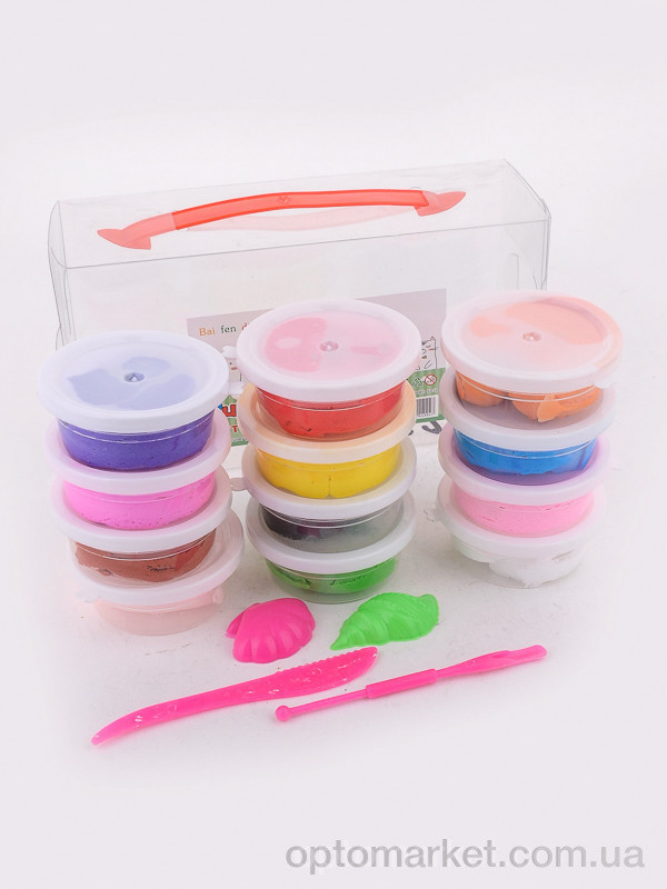 Купить Дитячі товари F90221 Пластилін 12 кольорів, 12шт., 15гр. LOOK&BUY, фото 1