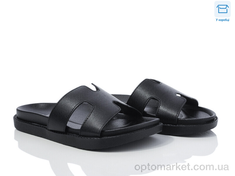 Купить Шльопанці жіночі F903-2 L&M чорний, фото 1